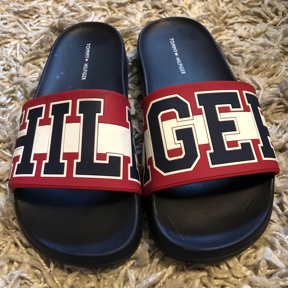 Tommy Hilfger slides